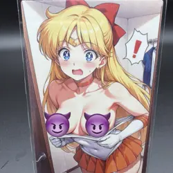 Minako Aino Sailor Moon Anime Waifu Card Doujin ACG Goddess Holo - Image 2