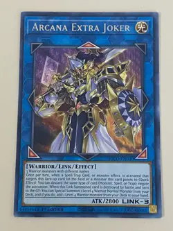 Arcana Knight Joker Extra Triump King's Queen's Jack's Fusion Set NM Free Card B - Image 3