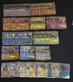 Pokemon Bulk Lot 100 EX RR Double Rare Japanese Card TCG Mega M1 #85 SQ - Image 1