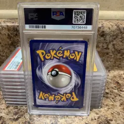 PSA 8 1st Edition Dark Hypno 26/82 Team Rocket Set Pokemon Card Fresh Slab - Image 4