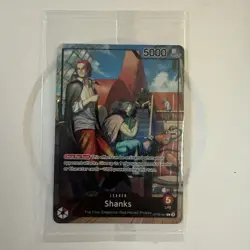 Shanks (2025 PSA Magazine Promo) OP09-001 One Piece Promotion Cards Foil Sealed - Image 1