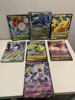 Pokemon TCG Jumbo Card Lot Pikachu Kingdra and More Nintendo - Image 1
