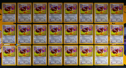 NM Pokemon (Jungle) EEVEE 24-Card LOT Unlimited Non-Holo 51/64 Common Set WOTC - Image 1