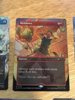 Secret Lair - My Cabbages! - Rainbow Foil - Avatar: The Last Airbender MTG - Image 3