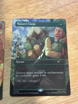 Secret Lair - My Cabbages! - Rainbow Foil - Avatar: The Last Airbender MTG - Image 4