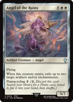 Magic The Gathering MTG ANGEL OF THE RUINS Final Fantasy NM Near Mint - Image 1