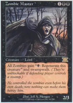 MTG Zombie Master, NM-Mint, English Classic Sixth Edition - Image 1