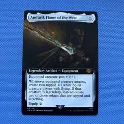 Anduril, Flame of the West (Extended Art) Universes Beyond: the Lord of the... - Image 1