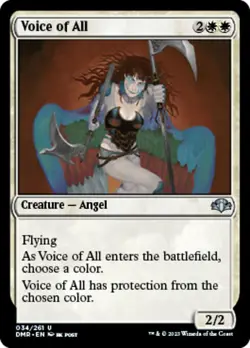VOICE OF ALL x4 mtg NM-M Dominaria Remastered 4 Unc - Image 1