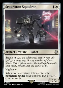 NM Securitron Squadron, MTG, Fallout, Magic the Gathering, 23 - Image 1