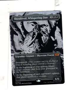 MTG SkeenAB Sheoldred Whispering One BORDERLESS FOIL from MUL. NM. - Image 1