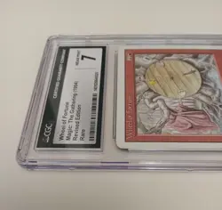 MTG Wheel Of Fortune Revised CGC 7 Near Mint Magic the Gathering Graded Not PSA - Image 3