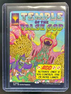 2025 Magic the Gathering MTG Temple of the False God Secret Lair Borderless 0020 - Image 1