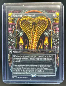 2025 Magic The Gathering MTG Secret Lair Encyclopedia Altar Of The Brood #0001 - Image 1