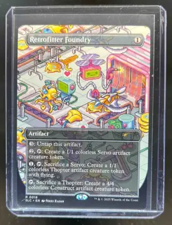 2025 Magic the Gathering MTG Retrofitter Foundry Secret Lair #0018 - Image 1