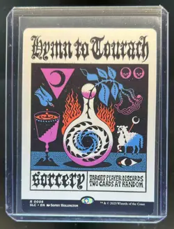 2025 Magic The Gathering MTG Hymn to Tourach Secret Lair Borderless #0008 - Image 1