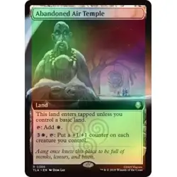 FOIL ABANDONED AIR TEMPLE (EXTENDED ART) X4 Avatar: The Last Airbender TLA MTG - Image 1
