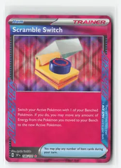 SCRAMBLE SWITCH 186/191 ACE SPEC SURGING SPARKS POKEMON TCG NM - Image 1