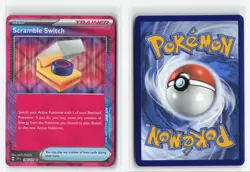 SCRAMBLE SWITCH 186/191 ACE SPEC SURGING SPARKS POKEMON TCG NM - Image 3