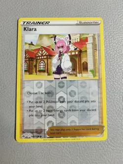 Klara Reverse Holo | MINT | SWSH Chilling Reign 145/198 | Pokemon - Image 1