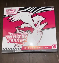 POKEMON TCG S&V WHITE FLARE ETB ELITE TRAINER BOX - FACTORY SEALED - Image 1