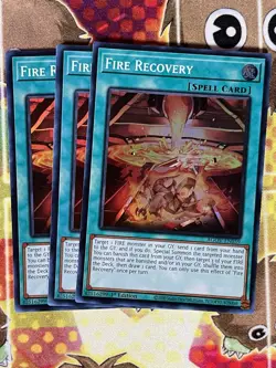 Yugioh Fire Recovery AGOV-EN059 Playset - Image 1