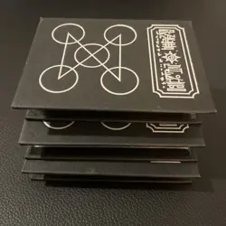 Three (3) Zatch Bell!The Card Battle Black Spell Book Binders With Cards - Image 4