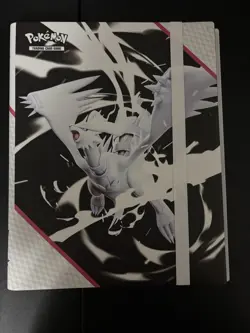 Pokemon White Flare Binder Only TCG Scarlet & Violet Brand New Binder For Cards - Image 1
