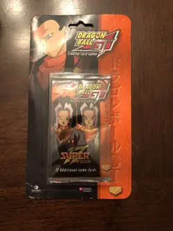 DRAGON BALL Z GT TCG SUPER 17 SAGA BLISTER PACK OF 10 CARDS - Image 1