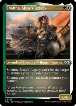 NM Foil U - Shanna, Sisay's Legacy (Foil Etched): - Image 1
