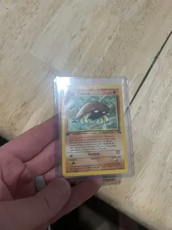 Pokemon TCG Kabuto Fossil 1st Edition Common Card 50/62 Regular - Image 1