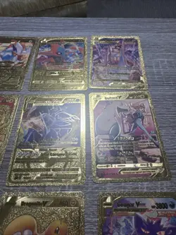 Lot of 16 Gold Foil Pokemon Cards Various Sets - Image 4