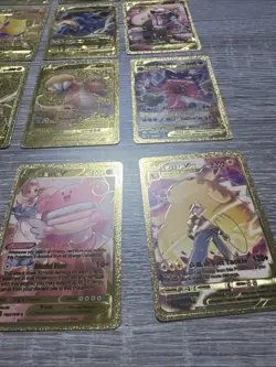 Lot of 16 Gold Foil Pokemon Cards Various Sets - Image 5