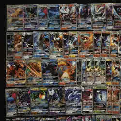 106 Lot Gx RR Pokemon Chinese Card Charizard Lugia Leafeon Sylveon All Holo SQ - Image 2