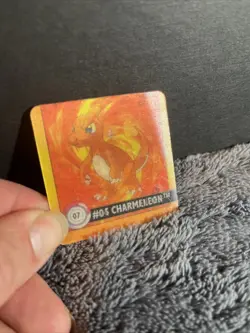 POKEMON CARD 1998 FLIP CARD ART BOX PREMIER EDITION CHARMANDER & CHAMELEON - Image 2