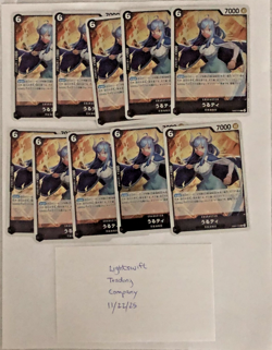 One Piece Japanese Ulti Rare 10 card lot EB03- Near Mint - Image 3