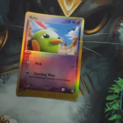 Natu Reverse Holo 69/100 Pokemon EX Sandstorm Played Single Card TCG - Image 1