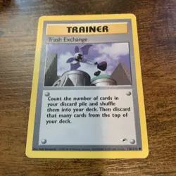 Pokemon TCG Trash Exchange Gym Heroes 126/132 Unlimited Common Card LP - Image 1