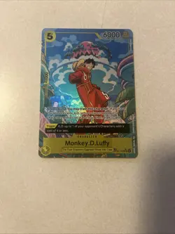 Monkey.D.Luffy (TR) OP07-109 Two Legends One Piece Card Game TCG English - Image 1