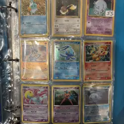 Huge Binder Collection Lot of Pokemon Card Mixed EX SV Holo Rares & More - Image 3