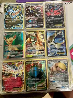 Pokemon VSTAR Vmax Gx Ex V Holos And Bulk base cards MYSTERY 10 Card Pack - Image 1