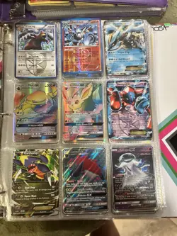 Pokemon VSTAR Vmax Gx Ex V Holos And Bulk base cards MYSTERY 10 Card Pack - Image 2