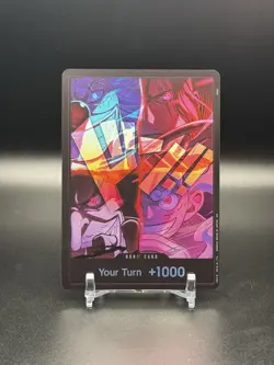 2025 ONE PIECE CCG 2ND ANNIVERSARY SET ENGLISH VER. DON!! CARD NM - Image 3