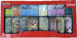 Pokemon TCG Prismatic Evolutions 8 Mini-Tins with Promo Cards, Costco - Image 2