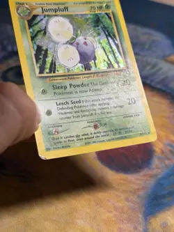 Jumpluff 7/111 Holo Rare Vintage Neo Genesis Gen 2 Pokemon Card MP - Image 5