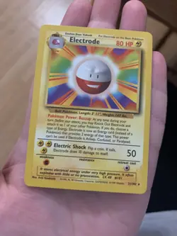 Electrode 21/102 MINT Base Set Rare Non-Holo Pokemon Card 1999 WotC - Image 5
