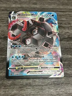 Blastoise VMAX SWSH103 Sword & Shield Promo Holo Card Near Mint Condition - Image 1