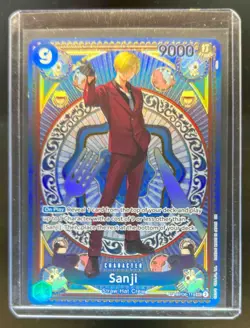 2025 One Piece A Fist of Divine Speed Sanji Special Cards SP #OP06-119 - Image 1