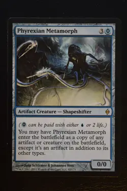 Magic The Gathering MTG PHYREXIAN METAMORPH New Phyrexia LP Lightly Played - Image 1