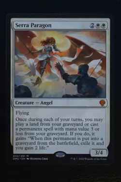 Magic The Gathering MTG SERRA PARAGON Dominaria United LP Lightly Played - Image 1